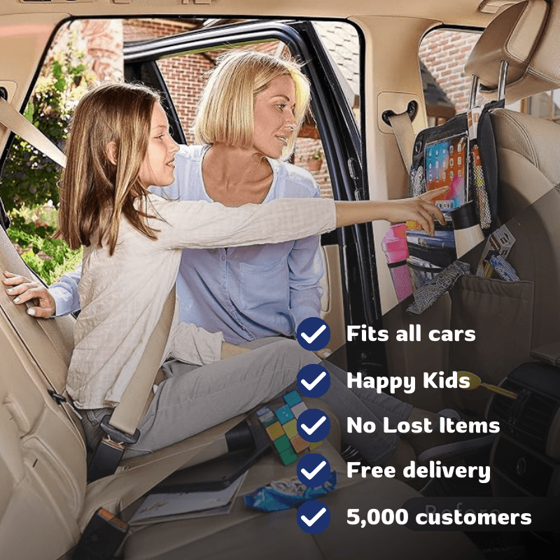 TidyDrive™ Premium Seat Organiser (2Pack)